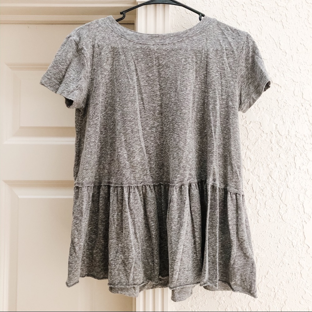 Truly Madly Deeply Urban Outfitters Peplum Tee